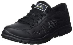 Skechers Women's Eldred Safety Shoes, Black Blk, 8 UK