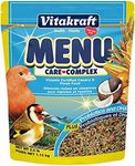 Vitakraft Menu Premium Canary and Finch Food - Vitamin-Fortified - Daily Food for Small Pet Birds Browns 2.5 Pound (Pack of 1)