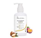 The Skin Story Anti-Dandruff Shampoo with Saniscalp & Argan Oil | 3-in-1 Cleansing, Dandruff Control & Moisturizing | For Shiny, Silky Hair | Paraben-Free & Sulfate-Free | Shampoo for Women & Men (190 ML)
