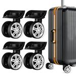 Toddmomy 4 Pcs Suitcase Wheels Replacement Luggage Wheels Replacement Kit Trunk Wheels Suitcase Replacement Parts