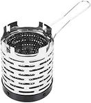 Mini Camping Heater Lightweight Stainless Steel Portable Tent Heaters with Handle for Hiking, Fishing