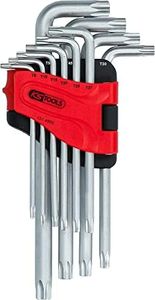 Kstools Jeu de clés mâles coudées torx longues kstools - 10 pièces - 151.4880