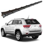 Rubber Antenna for Jeep Grand Cherokee (2011-2013), Jeep Grand Cherokee Radio Premium Reception Antenna - Car Wash Proof, 8 Inch Internal Copper Coil Antenna Mast Replacement