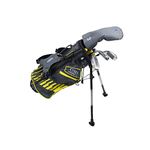 U.S. Kids Golf Club Set Ultralight 2020 100-168 cm Height I 3-13 Years 4 Clubs - 42 Inches - 107-115 cm Yellow/Grey Right