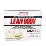 Labrada Lean Body CarbWatchers | 650g | Vanilla| High-Protein | Low-Carb | Meal Replacement Shake | 20+ vitamins and minerals |