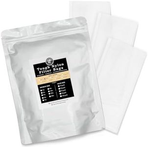 Gutenberg's Dank Pressing Co 3x6 inch premium rosin bags 25-50 Packs | rosin press bags | dab press nylon micron bags | All Micron Sizes (50-Pack, 90 Micron (u))