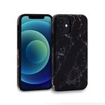 TORU [DX Slim] Dual Layer Cover Designed for iPhone 12 Mini Case - Marble