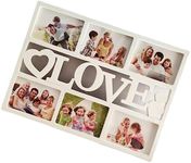 RORPOIR Multi Photo Frame White Fra