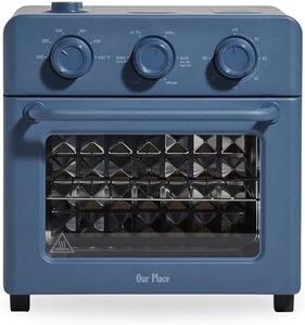 Our Place Wonder Oven | 6-in-1 Air Fryer & Toaster Oven with Steam Infusion | Compact, Countertop Friendly, Fast Preheat, Multifunctional | Air Fry, Toast, Roast, Bake, Reheat & Broil | Blue Salt