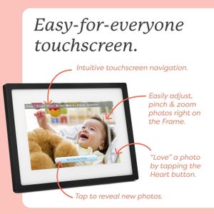 Skylight 10-Inch WiFi Digital Photo Frame – Touchscreen Display