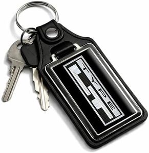 Brotherhood Car Key Chain for Camaro - Classic Models Keychain for Men and Women Gift Key Ring - Black - Type LT