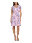 Tommy Hilfiger Women's Humming Garden Dress, Ballerina Pink Multi, 6