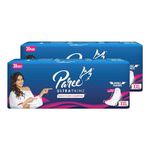 Paree Ultra Thinz Soft & Rash Free Pads, XXL 60 Ultra Thin Pads (Combo Pack), Leakage Protection With 4 Wings, Super Soft Comfort, Heavy Flow Champion Sanitary Pads for Women With Disposable Covers