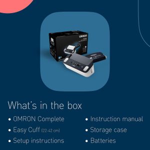 OMRON Upper Arm Blood Pressure Monitor with ECG Function