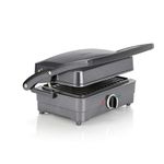 Cuisinart Grill & Sandwich Maker| Sandwich Toaster, Panini Press, Electric Grill Non-Stick Removable, Interchangeable Plates Health Grill, Less Oil Midnight Grey, Grsm4U