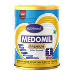 Medomil Premium 1 Stage Baby Milk Powder|Infant Formula Up To 6 Months|Baby's Immunity and Growth & Development| Immune System And Bone Development| Prebiotics and DHA & ARA(400g)