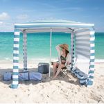 CROWN SHADES Beach Cabana 6.5 x 6.5