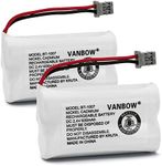 VANBOW BT-1007 Cordless Phone Battery Compatible with Uniden BT1007 BT904 BT-904 BT1015 BT-1015 BBTY0651101 BBTY0460001 BBTY0510001 BBTY0624001 BBTY0700001 HHR-P506 HHR-P506A (2)