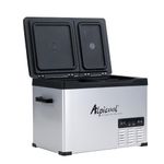 Alpicool CHS55 40L Car Fridge Freezer Portable Compressor Car Refrigerator 12/24V Electric Cooler for Camping, Road Trip, Picnic, Down to -20℃, Dual Temperature Control