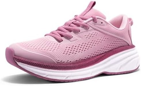 NORTIV 8 Women's Road Running Tennis Shoes FlexLife Comfortable Walking Shoes Athletic Workout Gym Cross Trainer Sneakers,Size 9.5,Pink,SNRR241W