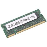 Hxyrxib DDR2 4GB Laptop Ram Memory 667Mhz PC2 5300 SODIMM 1.8V 200 Pins for AMD Laptop Memory