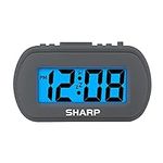 Sharp Digital Alarm Clock – Tactile
