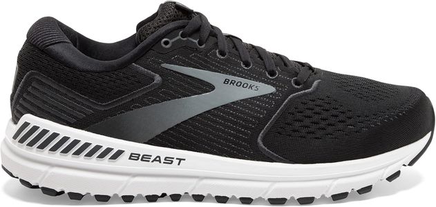 Brooks Men’s Beast 20 Running Shoe – Black/Ebony/Grey, UK 9.5