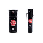 HOERNECKE Stop Attack Self Defense Spray, 20 ml + 40 ml, High Stream Power Projection Nozzle, 4 Meters Range, Used by Police in UK, USA, France...