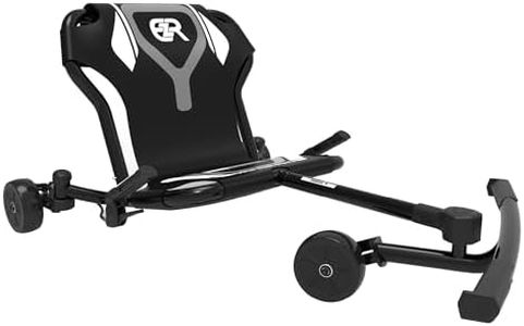EzyRoller Drifter Pro X Ride On Toy for Kids and Adults, Ages 9+, Up to 220 lbs - Black