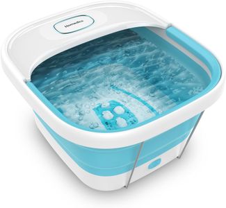 HoMedics Collapsible Foot Spa Massager – Portable Heated Soak