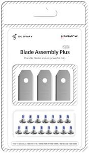 Segway Navimow Blade Assembly Plus for Navimow X3 Series, H800N-VF, H1500N-VF, H3000N-VF, i105N, i110N (12 pcs)