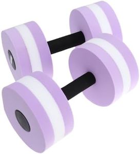 ifundom Water Dumbbells, 2Pc Water Aquatic Dumbells Exercise Foam Dumbbell Pool Resistance Aquatic Dumbbell EVA Yoga Barbell Exercise Fitness Equipment Exercises Equipment for Weight Loss