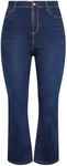 Yours Curve Blue Bootcut Stretch Is