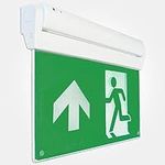 LED Multi Fixing Emergency Exit Sign Light 4 in 1 Universal Fire Safety Lighting- complete with 4 fixing options – ceiling mounted, end mounted, wall mounted and suspended + 4 Legends