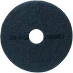 3M Cleaner Floor Pad 5300, 20" Diameter, Blue (Case of 5)