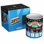 MC SID RAZZ - Friends TV Series Quotes Ceramic White Coffee Mug (with Gift Coaster) - Officially Licensed by Warner Bros USA