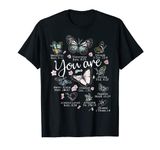 Christian Bible Verses, Bible, Watercolor Butterflies Psalms T-Shirt