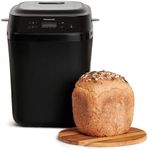 Panasonic SD-PN100 Automatic Mini Breadmaker, 4 Gluten-Free Programmes, Compact Design, 18 Auto Programmes, LCD Display, Black