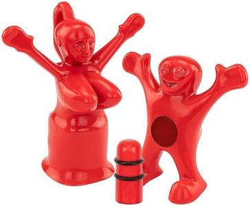 Sir Perky & Mr's Perky Red Wine Stopper - Funny Wine Stoppers - Novelty Wine Bottle Stopper - Cool Wine Beverage Stopper - Durable Wine Bottle Stopper - Hilarious Party Gift Wine Stopper