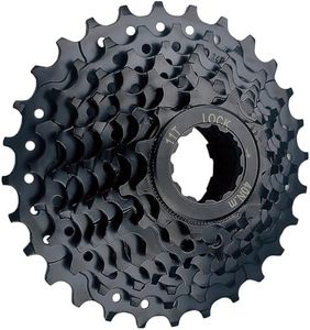 VERKSTAD 8 Speed Bike Cassette, 11-28T Bicycle Cassette Fit for Mountain Bike Road Bike, Black