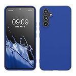 kwmobile Case Compatible with Samsung Galaxy A54 5G Case - Soft Slim Protective TPU Silicone Cover - Baltic Blue