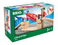 BRIO World Lifting Bridge for Kids Age 3 Years Up - Wooden Railway Train Accessories and Add Ons