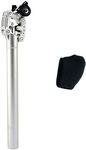 SR Suntour SP12 NCX Suspension Seat Post, Silver, 31.6x400mm, Mountain Bike, Internal Coil w/ Preload Adjust