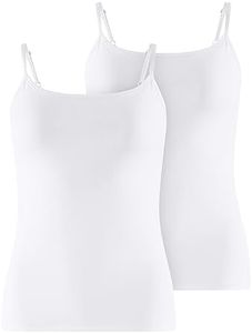 FALKE Women's Daily Comfort Camisole Undershirt, White (White 2000), XS
