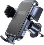 Giftorld Car Air Vent Phone Mount,Metal Steel Hook,Ultra Stable & Secure,Easy Operation,360°Rotation,Case Friendly,Compatible for All iPhone Series and Other 4-7 Inches Cellphone.