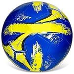 ICAST Kids Lightweight Football Ball - Size 5 | Indoor & Outdoor | Soft and Easy to Inflate | Ideal for Kids | Football Gifts for Boys