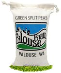 Green Split Peas • 100% Desiccant Free • 3 lbs • Non-GMO Project Verified • 100% Non-Irradiated • Certified Kosher Parve • USA Grown • Rich in Protein • Field Traced • Cotton Bag