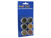 Revell 32341 Military Colour Set 2 (6x Email Enamel Paint) 14ml