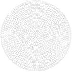 Darice Plastic Canvas Circle 4.25 Inch, 8 Pieces, 10.79 x 10.79 x 0.03 cm