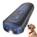 Anti Barking Device for Dogs, Ultrasonic Dog Barking Deterrent Devices with 2 Modes, Dog Bark Control & Training Aid, Portable Bark Deterrent for Dogs with Flashlight